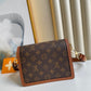 LV Mini Dauphine Monogram And Monogram Reverse Canvas By Nicolas Ghesquière For Spring-Summer, For Women  Shoulder Bags 20cm LV M45959