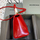 Balen Hourglass Small Handbag In Bright Red, For Women,  Bags 9in/23cm 5935461QJ4M6406