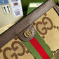 gg Ophidia Jumbo gg Small Shoulder Bag Brown For Women, Women’s Bags 10.2in/26cm gg ‎‎503877 UKMIG 2570