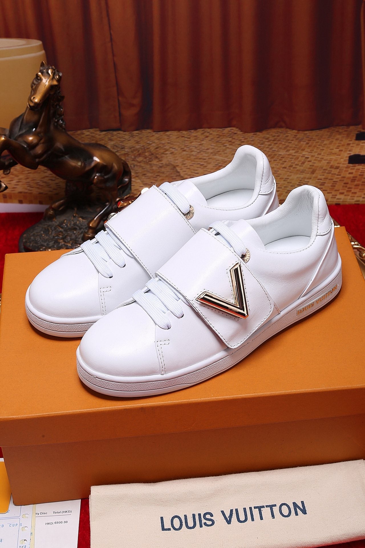 BL - LUV Font Row White Sneaker