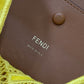 FI Baguette Yellow with Embroidery Medium Bag For Woman 28cm/11in