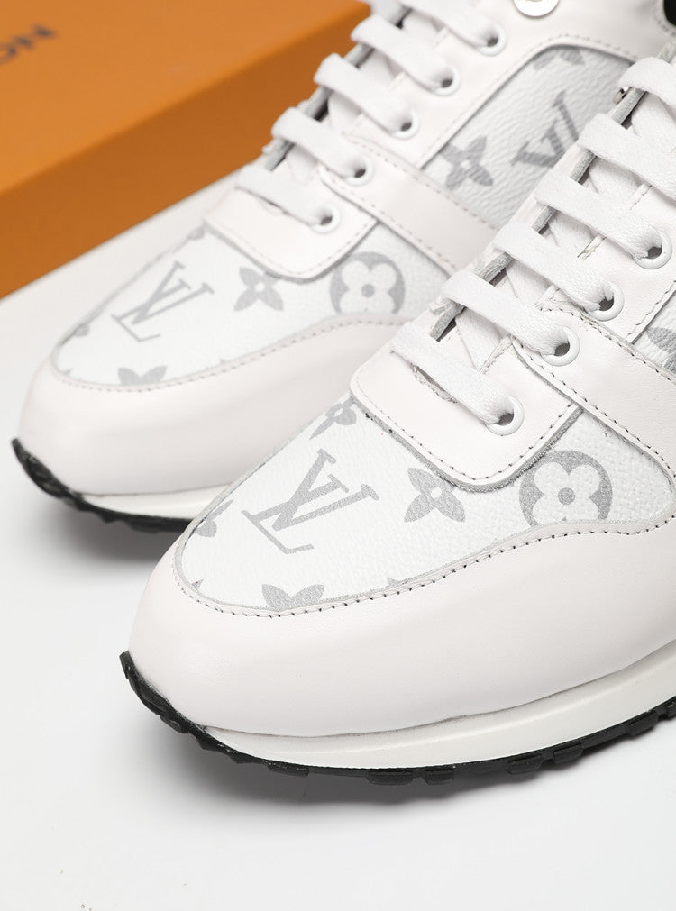 BL - LUV BLnogram Denim Gray Sneaker
