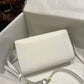 DG 3.5 Clutch White For Women 8.3in/21cm DG BB7082AW57680002