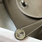 HM Lindy Mini Etoupe Togo Bag With Gold Hardware For Women, Women’s Handbags, Shoulder And Crossbody Bags 7.5in/19cm