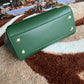 DG Medium DG Handbag In Dauphine Green For Women 10.2in/26cm DG