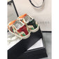 BL-GCI  ACE LEATHER SNEAKER WITH  STRAWBERRY 107