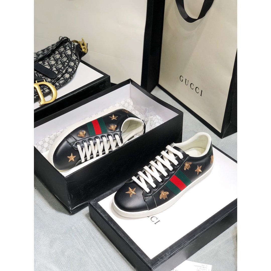 BL-GCI  Ace Embroidered 'Bees and Stars Sneaker 064