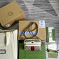 gg Ophidia Mini gg Bag Beige And Ebony gg Supreme Canvas, With White For Women  7in/17.5cm gg 517350 96IWS 9794