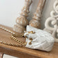 ChanelSmall Hobo Bag Gold Hardware White For Women, Women’s Handbags, Shoulder Bags 7.5in/19cm