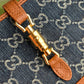 gg Jackie 1961 Mini Shoulder Bag Blue And Ivory gg Jacquard Denim For Women 7.5in/19cm gg ‎637092 2KQgg 8375