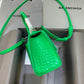Balen Hourglass XS Handbag In Bright Green, For Women,  Bags 7.4in/19cm 5928331U6AK3809