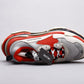 BL - Bla Triple S Gray and Red Sneaker