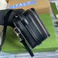 gg Mini Bag With Interlocking G Black gg Supreme Canvas For Women 9in/23cm gg