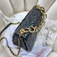 ChanelLarge Flap Bag Gold Hardware Black For Women, Women’s Handbags, Shoulder Bags 9.1in/23cm AS3367