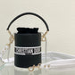 DI Small Vibe Bucket Bag Black, For Women, Women’s Handbags 5.5in/14cm CD M8703OOBR_M928