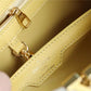 LV Capucines BB Taurillon Creme Beige/ Plume Yellow Berlingot For Women, Women’s Bags, Shoulder And Crossbody Bags 10.6in/27cm LV