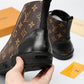BL - LUV High BLnogram Brown Boot Sneaker
