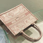DI Small Book Tote Pink, For Women, Women’s Handbags 26.5cm/10.5in CD