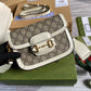 gg Horsebit 1955 gg Mini Bag White For Women, Women’s Bags 8in/21cm gg