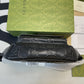 gg Embossed Belt Bag Black gg Embossed For Men  11in/28cm gg 645093 1W3CN 1000