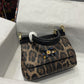 DG Sicily Bag In Leopard-Print Pony Hair Multicolour For Women 7.9in/20cm DG