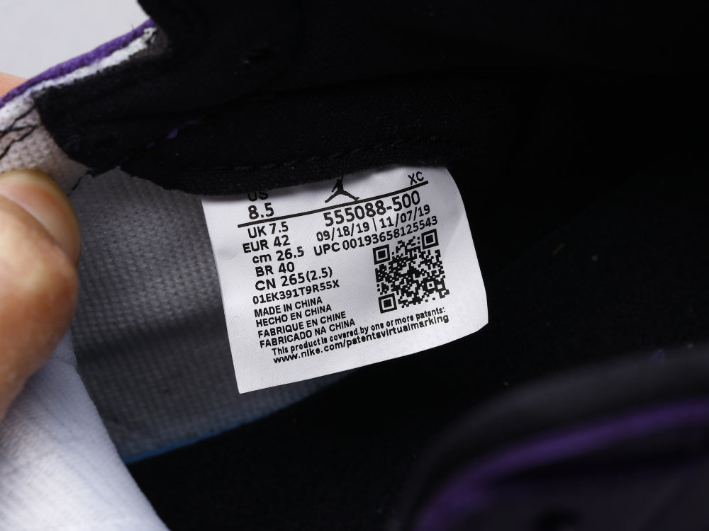 BL - AJ1 Zi Jia Ge new purple toe