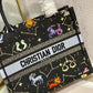 DI Small Book Tote Black, For Women, Women’s Handbags 26.5cm/10.5in CD
