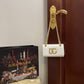DG Polished 3.5 Phone Bag White For Women 7.3in/19cm DG