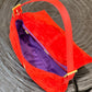 FI Baguette Red Bag For Woman 25cm/9.5in