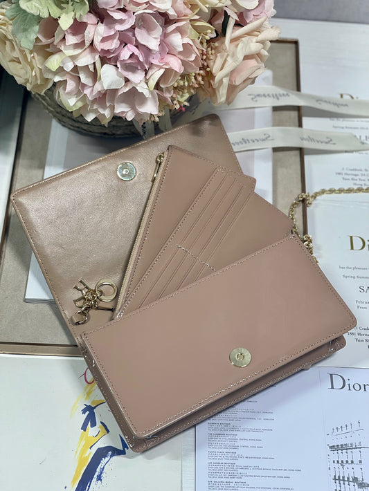 DI Lady Pouch Beige, For Women, Women’s Handbags 8.5in/21.5cm CD S0204OVRB_M45M