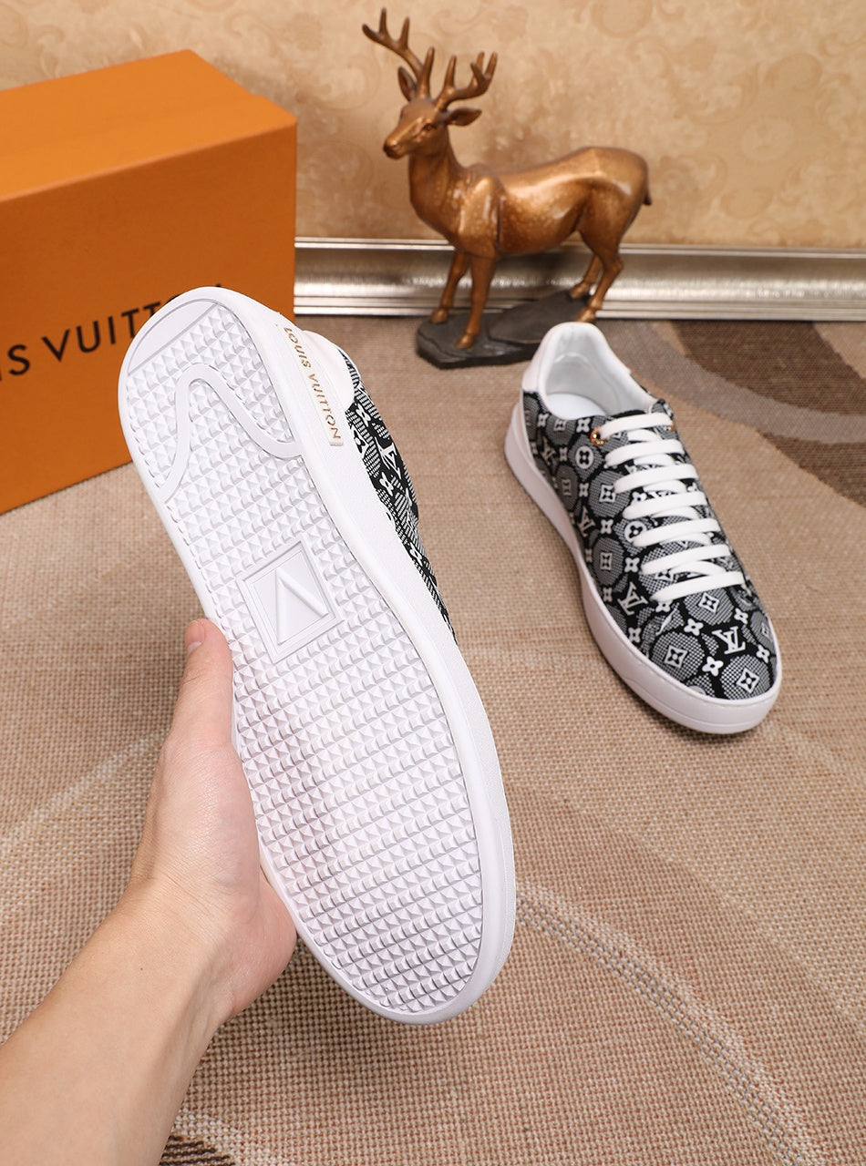 BL - LUV Time Out Black And White Sneaker