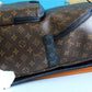 LV Discovery Backpack Monogram Canvas With LV Rubber Signature Appliqué For Fall, Bags 40cm LV M57965