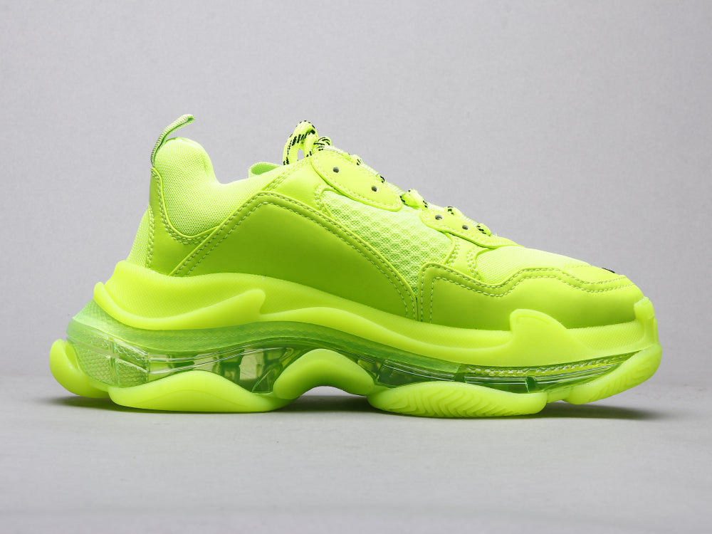 BL - Bla Air Cushion  Fluorescent Green Sneaker