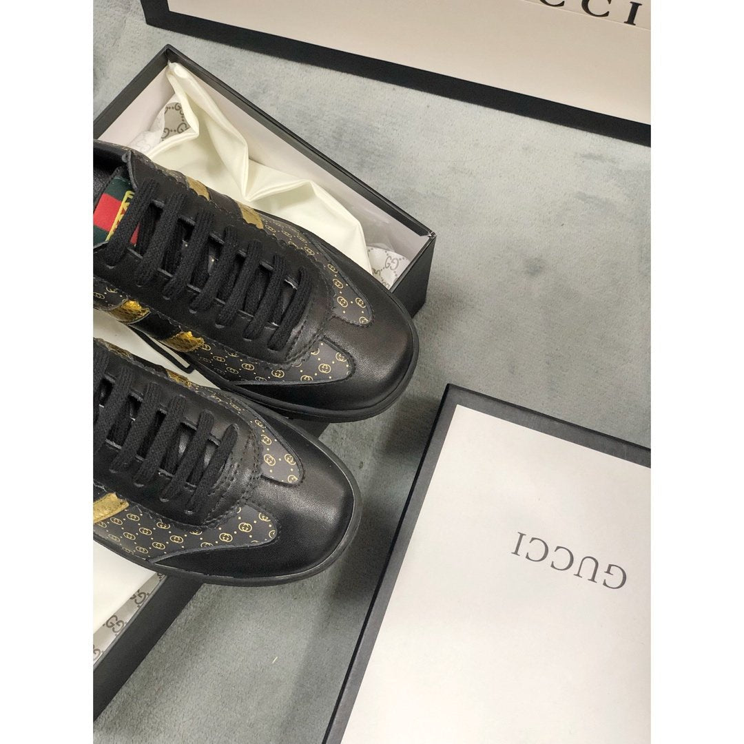 BL-GCI  Black Gold Sneaker 094