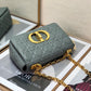 DI Small Caro Bag, Grey, For Women Women’s Handbags, Shoulder Bags, Crossbody Bags, 20cm CD M9241UWHC_M41G