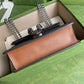gg Dionysus Mini Bag Dark Blue And Ivory Eco Washed Organic gg Jacquard Denim Brown For Women 7.5in/19cm gg 421970 2KQFN 4483