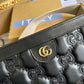 gg Matelasse Shoulder Bag Black For Women, Women’s Bags 10.2in/26cm gg