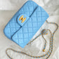 ChanelMini Flap Bag Blue For Women, Women’s Bags 7.9in/20cm