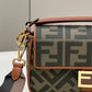 FI Baguette Khaki For Women, Women’s Handbags, Shoulder And Crossbody Bags, 10.6in/27cm FF 8BR600
