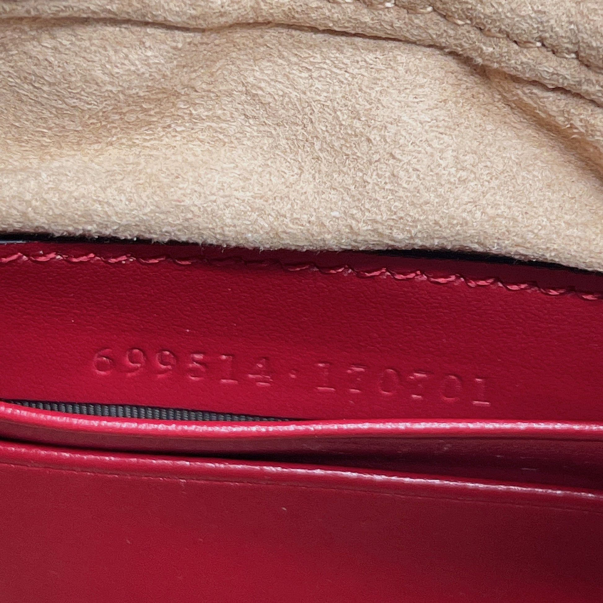 gg Marmont Half Moon Shaped Mini Bag Red For Women, Women’s Bags 8.5in/22cm gg