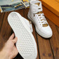 BL - LUV HIgh Top White Brown Sneaker