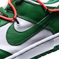 BL - OW x Dunk white and green