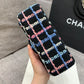 ChanelNavy Sparkle Tweed Classic Mini Rectangular Flap Bag For Women 20cm/7.5in