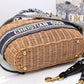 DI Medium Lady Bag Brown For Women 9.5in/24cm M0565CMVO_M808