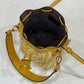 FI Mon Tresor Bag Yellow For Women, Women’s Handbags, Shoulder And Crossbody Bags 7.1in/18cm FF 8BS010