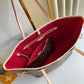 LV Neverfull MM Monogram Canvas Red For Women,  Shoulder Bags 12.6in/31cm LV M41178