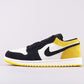 BL - AJ1 black and yellow toes