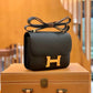 HM Constance 23 Epsom Black For Women, Handbags, Shoulder Bags 9in/23cm