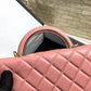 ChanelHand-Held Oblique Cross Bag PiNike For Women, Women’s Bags 6.7in/19cm