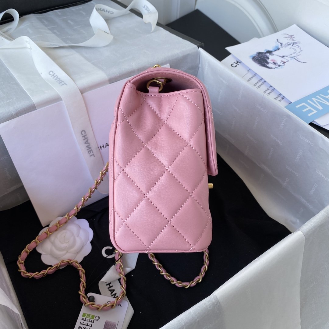ChanelMini Flap Bag PiNike For Women, Women’s Bags 6.7in/17cm